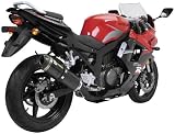 07-08 Hyosung 250 Two Brothers M2 CF Bolt-on Exhaust - Part No. 005-2160407V