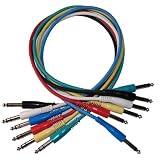 Produkt-Bild: KORN Kabel Patchkabel stereo 6.3mm 0,9m 6-pack