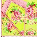 April Cornell Josephine Lime Napkins Set of 4