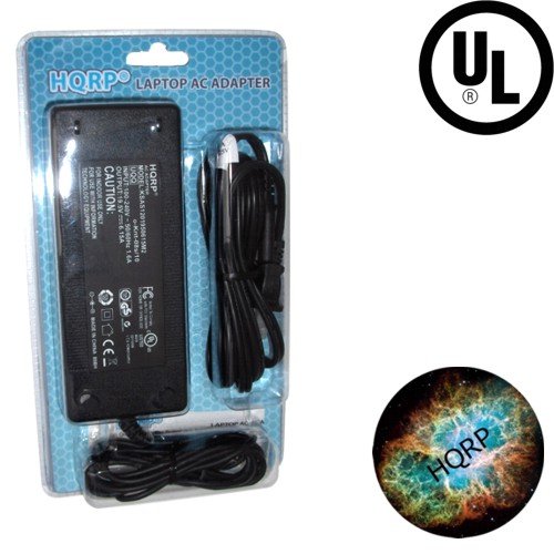 HQRP 19.5V 6.15A 120W AC Adapter Charger for Sony VAIO PCG-109M 7A2L 8A1R 8L2L 8Q3L 8S4L 8C2M 8L3M 8Q6L 8T2L 9J1L 9J4L 9L1L 9J3M 9J5L UL Listed plus HQRP Coaster