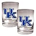 Kentucky Wildcats NCAA 2pc Rocks Glass Set by Great American Products