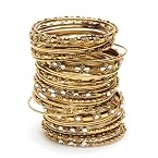 Amrita Singh India Bangle Set- Gold