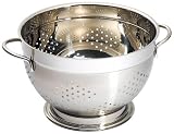 Gourmet Standard 7.5 Quart Stainless Steel Metropolitan Colander with Round Base - MC26