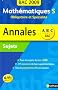 Math�matiques S Obligatoire et Sp�cialit� : Sujets