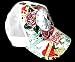 New 2009 Ed Hardy By Christian Audigier "Skull and Roses" Rhinestone Tattoo Trucker Hat Cap image 1