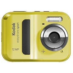 Kodak EasyShare Sport C123 Digitalkamera (12 Megapixel, 5-fach digitaler Zoom, 6,1 cm (2,4 Zoll) Display, wasserdicht) gelb