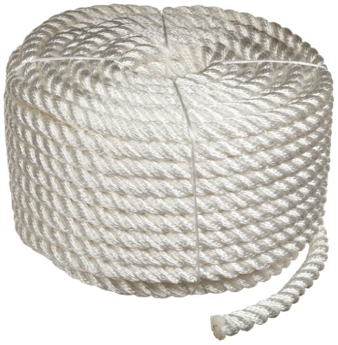 Rope King TN-12100 Twisted Nylon Rope Coil 1/2 inch x 100 feet On Sale
