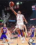 Aaron Brooks Signed Autographed Houston Rockets 8x10 Photo