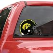 Iowa Hawkeyes Helmet Window Cling