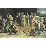 The Death of Ananias, by Raphael (Print On Demand)