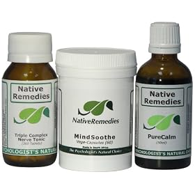 Click here to buy Native Remedies Nerve Tonic, MindSoothe and Pure by Native Remedies.