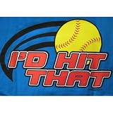 I'd Hit That Softball T-shirt