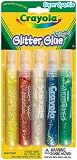 Crayola 69-3505 Crayola Washable Glitter Glue Pens .35 Ounce 5/Pkg