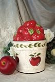 Apple Cookie Jar - Country Bucket