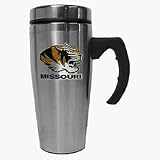 Missouri Tigers Contemporary Stainless Steel Travel Mug
