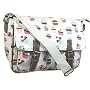 SwankySwans Women's Cupcake Design Saddle Satchel &hellip SwankySwans
