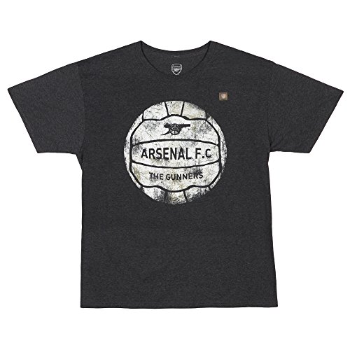 Arsenal Football Club Vintage T-shirt - Charcoal Heather (X-Large)