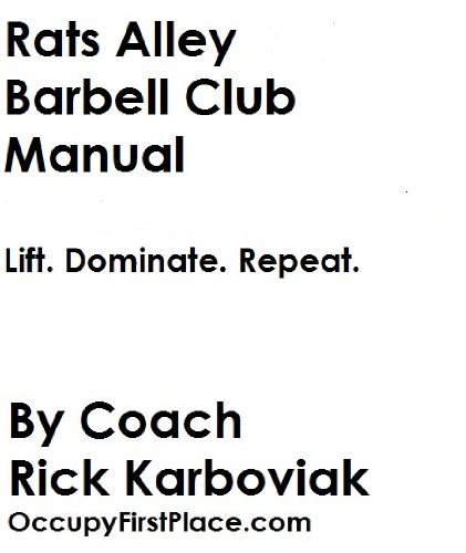 Rats Alley Barbell Club Manual