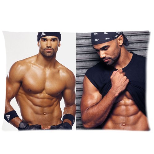 PillowcaseShemar Moore Custom Rectangle Pillow Cases Covers Standard Size 20"x30" (one Side)