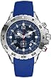 Nautica Men's Sport N14555G Blue Resin Analog Quartz Watch with Blue Dial