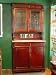 Antique German Pine StepBack Cupboard