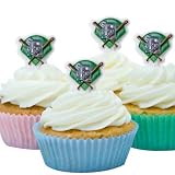 Detroit Tigers Cupcake Picks - 12 Ct