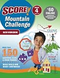 SCORE! Mountain Challenge Math Workbook, Grade 4 (Ages 9-10)