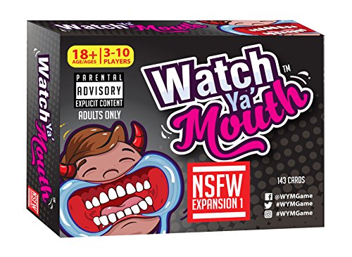 Watch Ya  Mouth Adult Phrase Card Game Expansion Pack