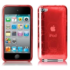Case-Mate iPod touch 第4世代 専用 ジェリーケース 「サークル」 トマト CM015629