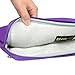 Evecase Shoulder Bag, Compact Fully Padded Neoprene Messenger Briefcase Case Bag with Handle and Shoulder Strap for Stream 11.6 inch ultrabook Laptop - Purple