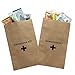 Design Corral Hangover Kit Wedding Favor Bags 5 X 7.5 25 Pcs (Black) Perfect for Bachelorette Parties Bachelor New Years Eve