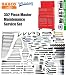 Bahco Williams Snap On 352 Piece Master Maintenance Service Tool Set WSC-352TB