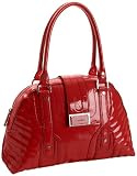 Calvin Klein Patent Padding Satchel