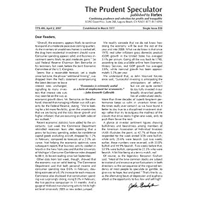 Prudent Speculator