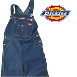 Dickies - Dickies 83-494 Zipper Pocket Denim Bib Overall