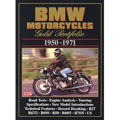 BMW Motorcycles Gold Portfolio 1950-1971 (Brooklands Books Road Test Series)