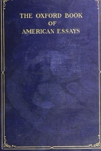 the oxford book of american essays