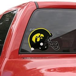 Iowa Hawkeyes Helmet Window Cling