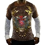 CHRISTIANAUDIGIEREdHardyWingedReptileMensLongSleeveT-Shirt