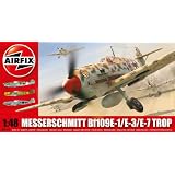 Airfix A05122 Messerschmitt Bf109E Tropical 1:48 Scale Military Aircraft Series 5 Model... by Airfix