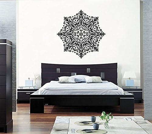 ik363 Wall Decal Sticker Room Decor Wall Art Mural mandala hamsa hand Buddha Hindu Hinduism India Ornament living room bedroom