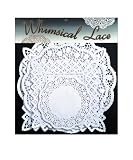 Sisson Imports Doilies Whimsical Lace, Assorted Square & Round, Pack of 50