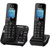 Panasonic KX-TGH262B Link2Cell Bluetooth Enabled Phone with Answering Machine & 2 Handsets