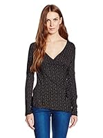 ZERGATIK Camiseta Manga Larga Tuchi (Negro / Blanco)