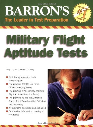 Barrons Military Flight Aptitude Tests