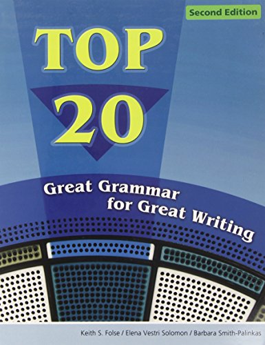 top 20 great grammar for great writing