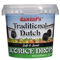Gustaf's Dutch Licorice Drops, 7-Ounce Cups (Pack of 6)
