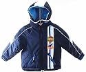 Disney Cars Lightening McQueen Blue White Boys Kids Hooded Jacket Coat