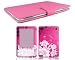 Bundle Monster Kindle 2 Synthetic Leather Case Cover Jacket + Skin Sticker + Screen Protector Ebook Accessories Combo - Fits Kindle 2 Device ONLY (Released Feb 2009)