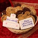 Gourmet Anniversary Cookie Basket